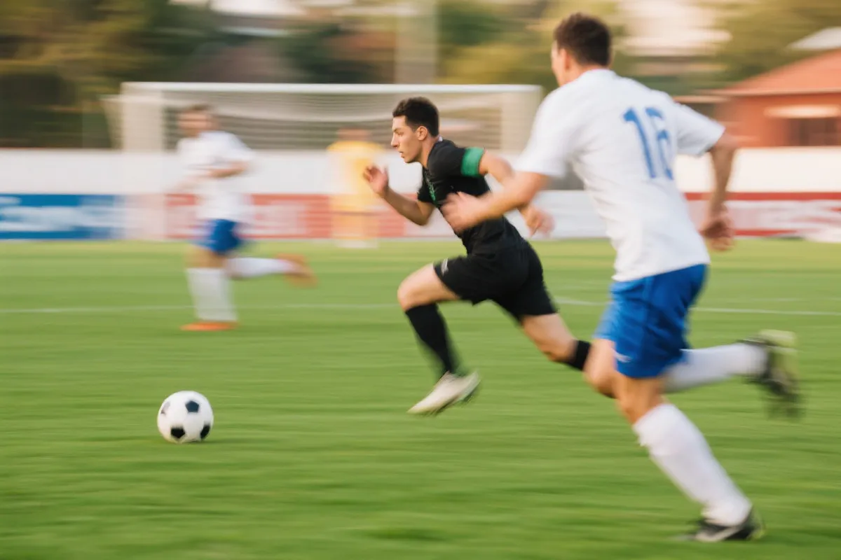 英超赛事场景示意图